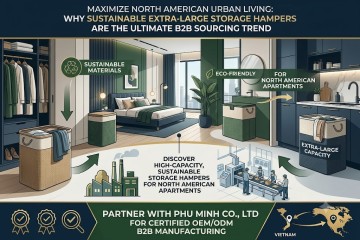 North American Home Decor Trend Report: The Rise of Large Storage Hampers in Urban Living